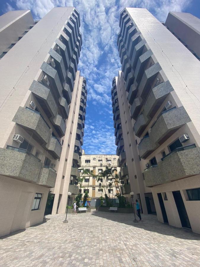 Apto A 2 Min A Pe Da Praia - Edificio Monte Carmel Guarujá Eksteriør billede